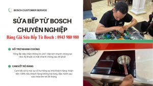Bảng Giá Sửa Bếp Từ Bosch