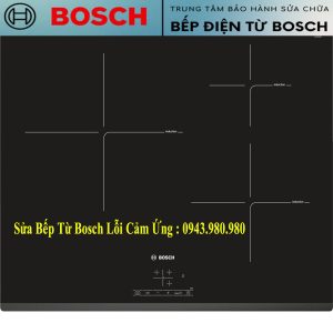 Kiểm tra bảng điều khiển bếp từ Bosch lỗi cảm ứng không ấn được phím tại Hà Nội