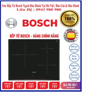 Thợ kiểm tra và sửa bếp từ Bosch ngoài bảo hành tại nhà Hà Nội