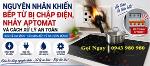 Sửa Bếp Từ Bosch Nhảy Aptomat